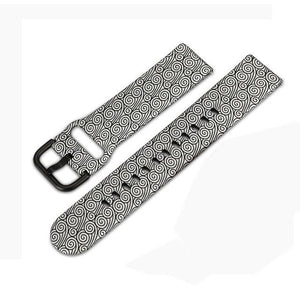 20MM  Watch Band for Samsung Galaxy Watch 42mm/Gear Sport/Garmin Vivoactive 3/Vivoactive 3 Music/Forerunner 645 Silicone Strap